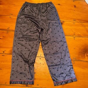 Heart Patterned Pajama Pants